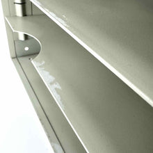 Load image into Gallery viewer, Beige Metal Cubby Shelf