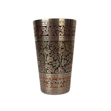 Load image into Gallery viewer, Engraved Brass Lassi Tumbler