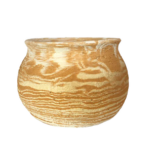 Marbled Pottery Planter