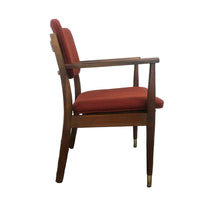 Load image into Gallery viewer, Modern Walnut Arm Chair