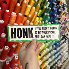 Load image into Gallery viewer, Honk Pickle Sticker