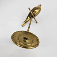 Load image into Gallery viewer, Brass Bird on Stand