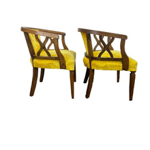Load image into Gallery viewer, Yellow Barrel Chairs