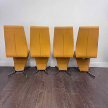 Load image into Gallery viewer, Mustard Cantilever Chairs