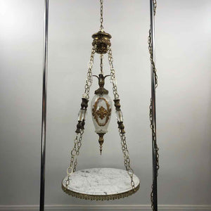 Italian Marble Hanging Table Lamp