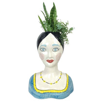 Load image into Gallery viewer, Evangeline Pottery Head Vase