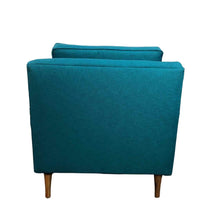 Load image into Gallery viewer, Modern Teal Upholstered Chair