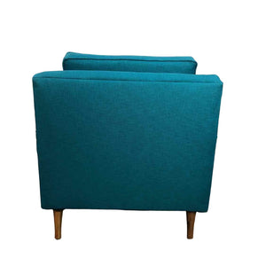 Modern Teal Upholstered Chair