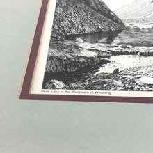 Load image into Gallery viewer, River Canyon Ink Drawing Print