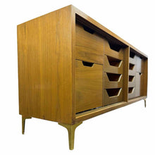 Load image into Gallery viewer, Large Walnut Credenza