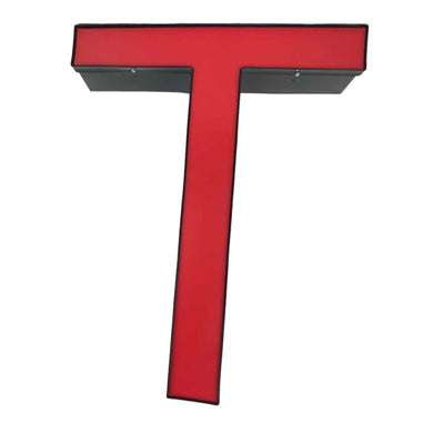Red Channel Letter T