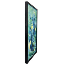 Load image into Gallery viewer, Abstract Blue Floral Painting