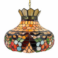 Load image into Gallery viewer, Stained Glass Swag Lamp