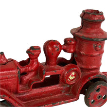 Load image into Gallery viewer, Cast Iron Fire Truck Toy