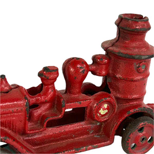 Cast Iron Fire Truck Toy