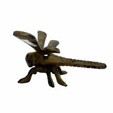 Load image into Gallery viewer, Cast Iron Dragonfly Figurine