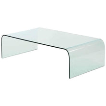 Load image into Gallery viewer, Waterfall Glass Coffee Table