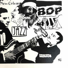 Load image into Gallery viewer, Jazz Musicians Pen &amp; Ink Print