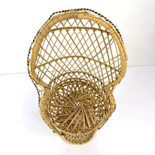 Load image into Gallery viewer, Doll Sized Peacock Chair