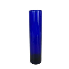 Load image into Gallery viewer, Modern Cobalt Cylinder Vase