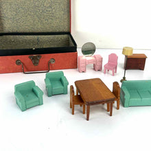 Load image into Gallery viewer, Wooden 1930s Doll House Furniture