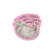Load image into Gallery viewer, Sleepy Cat Sticker