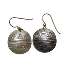 Load image into Gallery viewer, Navajo Sterling Earrings