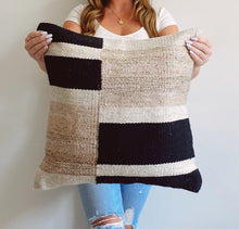Load image into Gallery viewer, Woven Geometric Neutral Pillows