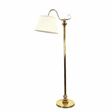 Load image into Gallery viewer, Gold Gooseneck Floor Lamp