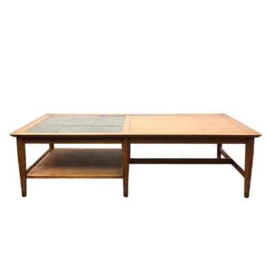 Modern Tile Inlay Coffee Table