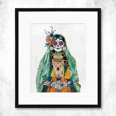 Dolan Geiman Signed Print Señorita (Verde)