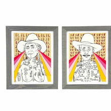 Load image into Gallery viewer, Painted Man &amp; Woman Prints