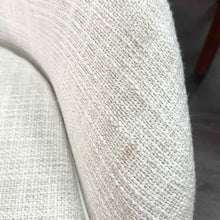 Load image into Gallery viewer, Modern White Barrel Chairs