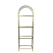 Load image into Gallery viewer, Gold Metal Arch Shelf