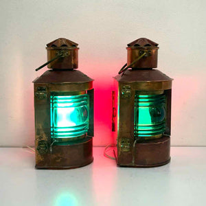 Copper Nautical Ship Lamps