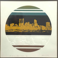 Load image into Gallery viewer, Modern Midland Skyline Print
