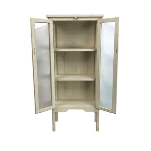 Ivory Wooden Display Case