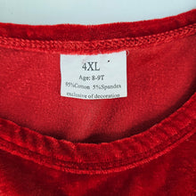 Load image into Gallery viewer, Red Velvet Mini Dress