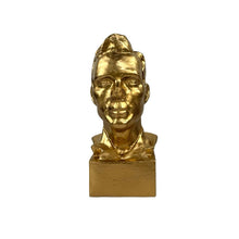 Load image into Gallery viewer, Gold Man Bust