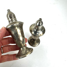 Load image into Gallery viewer, Sterling Salt &amp; Pepper Shakers