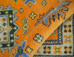 Orange Gabbeh Style Rug