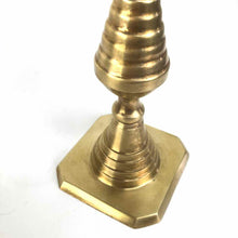 Load image into Gallery viewer, Polished Brass Candleholder