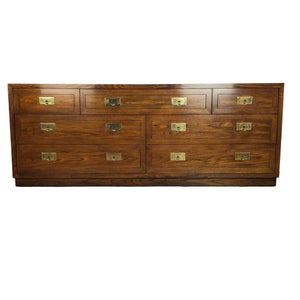 Dark Oak 1970s Dresser