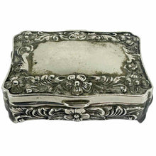 Load image into Gallery viewer, Silver Jewelry Box