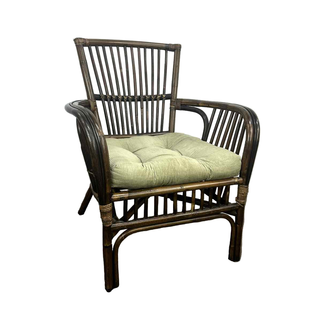 Bent Rattan Chair