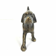 Load image into Gallery viewer, Antique Brass Hunting Dog