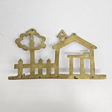 Load image into Gallery viewer, Brass House Key Hook