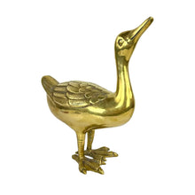Load image into Gallery viewer, Large Brass Duck