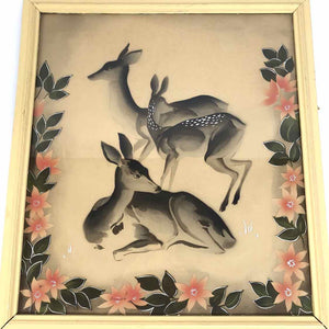 Mid-Century Deer Prints