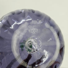 Load image into Gallery viewer, Purple Glass Pumpkin